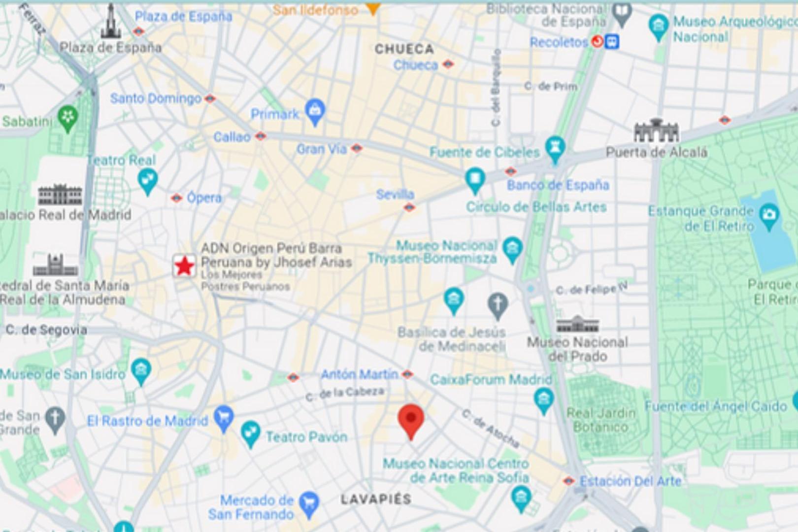 Centrico 7pax En Anton Martin-centro E2 Madri